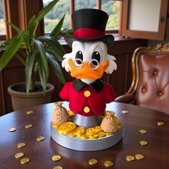 Scrooge McDuck DuckTales Cartoon Collectible Bust