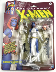 Marvel X-Men Mystique Boxed Action Figure Alternate Head Hands Gun Rifle