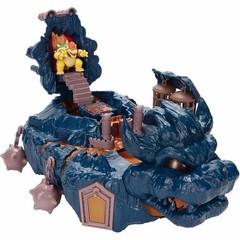Nintendo Super Mario Bowser’s Island Castle Figure Playset Jakks Pacific New