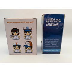 Progressive Flo Mini Figure Lot Hula Flo & Kidrobot MUNNY RV Vinyl Figures New