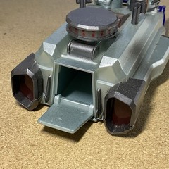 Armored Binone Carrier Bimini Hovercraft, Irwin Sci-Fi Toy 2001, No Figures