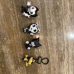 Bendy & The Ink Machine Figures Inky Bendy Alice Angel Meatly Games PhatMojo +++