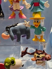 LOT OF 14 MIXED COLLECTIBLE TOY FIGURINES ACTION FIGURES MICKEY SNOOPY & MORE