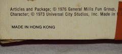Vintage 1976 Kenner Maskatron Action Figure in Original Box – Six Million Dollar