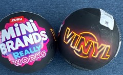Zuru Mini Brands Really Works VINYL 2 Capsules RECALLED NEW
