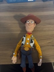 Thinkway Toy Story woody, Thinkway buzz and a pull-string Jessie doll with hat