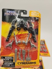 Final Faction Alpha Team 1 Mixed Lot Of 5 Packs of Weapons Accessories