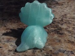 3D Printed Triceratops Dinosaur Toy Crystal Filament PLA Dino Figurine Statue