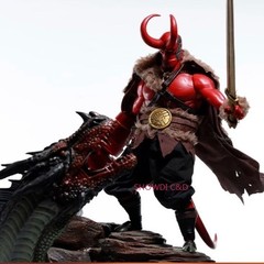 1/12 Custom Medieval Clothes Set for 7″ Action Figuresentinel Toys “Hellboy”
