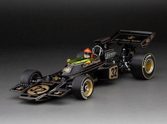SunStar 1:18 Quartz F1- Lotus 72D #34 E.Fittipaldi – 1972 Belgian Winner -18282