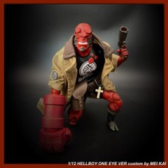 1/12 Hellboy JL One Eye Ver (1000toys size)
