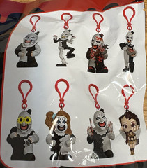 ART THE CLOWN from TERRIFIER “Mystery Figure” 1 of 8 HANGER FLOCKED EDITION NEW