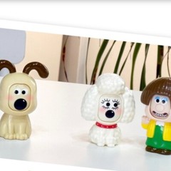 1pc Random Blind Box Wallace & Gromit McGraw Face Changing Figure Official Rare