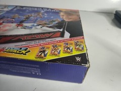 New WWE Monday Night RAW Total Control Takedown Double Attack Playset