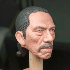 1:6 Male Danny Trejo PVC Head Sculpt For 12″ HT Soldier Action Figure Body Toy