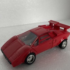 Limited edition.G1 replica Red Phantom Morphing model boxed toy