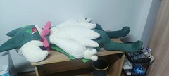 Refined 170cm Stuffed Toy Meowscarada Plushie Doll Anime Collect Decor Handmade