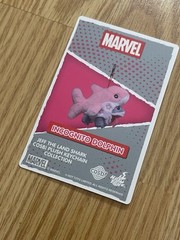 JEFF THE LAND SHARK SECRET RARE INCOGNITO DOLPHIN MARVEL COSBI PLUSH PENDANT