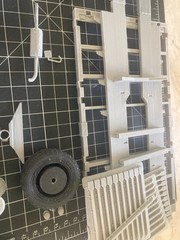1:18 scale Ford Model 51 Cargo Truck Model Kit-Disassembled and Unpainted