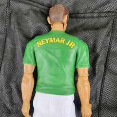 Mattel Neymar Jr Soccer Action Figure Brazil Green Jersey DYK23 Toy Collectible