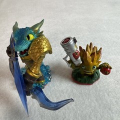 Skylanders Painted/Damaged Lot of 14 Giants Swap Force Trap Team Imaginator