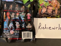 FULL DISPLAY of 24 GHOSTBUSTERS CRYPTOZOIC MICRO FIGURES-VHTF ! ALL 24 PACKS !