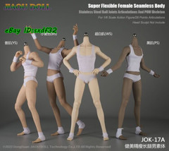 JIAOU DOLL JOK-17 1:6 Scale Super Flexible Seamless Male Body Figure Model Toys