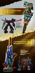 Miniforce Dinoid Warrior BUSTER GIGA Blue Green Headbot Giganoto Dino Robot 2025