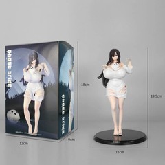 19.5cm Ghost Atlas Miss Ghost Figure PVC Anime Action Statue Collectible Model