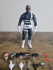 Hasbro Marvel Legends Nick Fury (Shield Agent 3 Pack) 6 Inch Action Figure