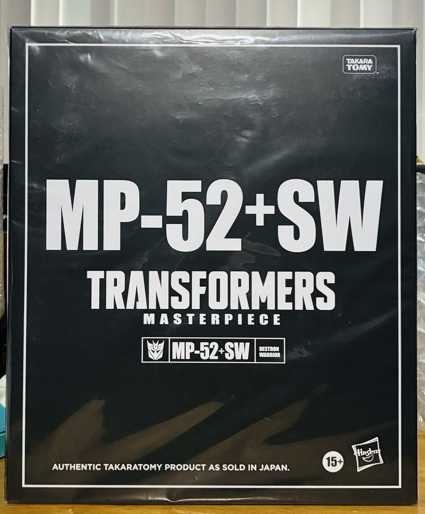 Transformers Masterpiece Skywarp MP-52+ SW 8” Action Figure