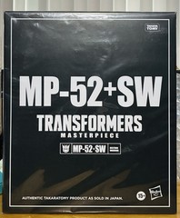 Transformers Masterpiece Skywarp MP-52+ SW 8” Action Figure