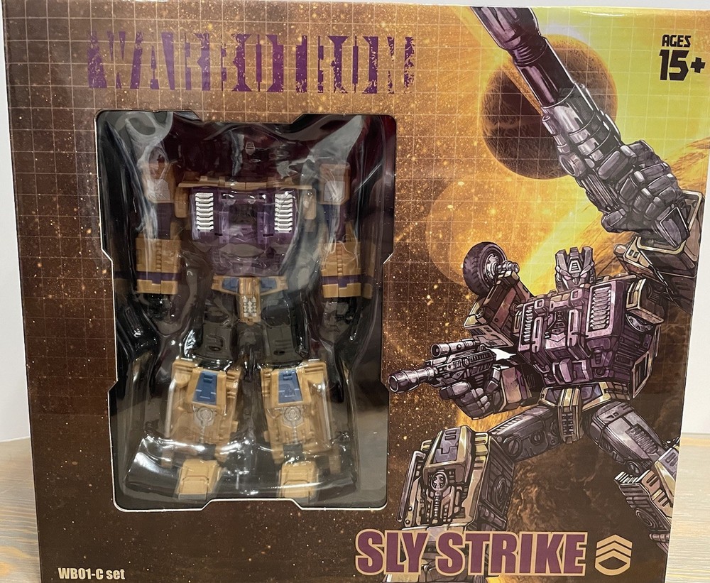 Warbotron WB01-C Sly Strike (Swindle). Original Release. Excellent.