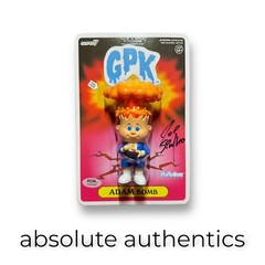 Autographed Joe Simko PSA Garbage Pail Kids Adam Bomb 5″ Figure GPK ReAction