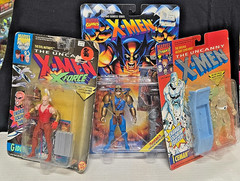 ICEMAN, GIDEON, MAVERICK Lot of 3 The Uncanny X-Men 1990s Marvel ToyBiz/ X-Force