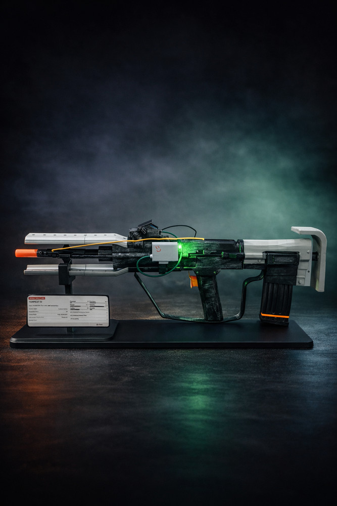 ARC Raiders Tempest LED Prop Replica – 3D Printed Sci-Fi Display Model – Gaming