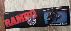 RAMBO: The Force of Freedom Skyfire Assault Copter 1985 SEALED BOX NEVER OPENED