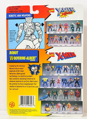 Vintage Marvel X-Men Lot of 5 Wolverines 1991-96 w/Official Trading Card NEW
