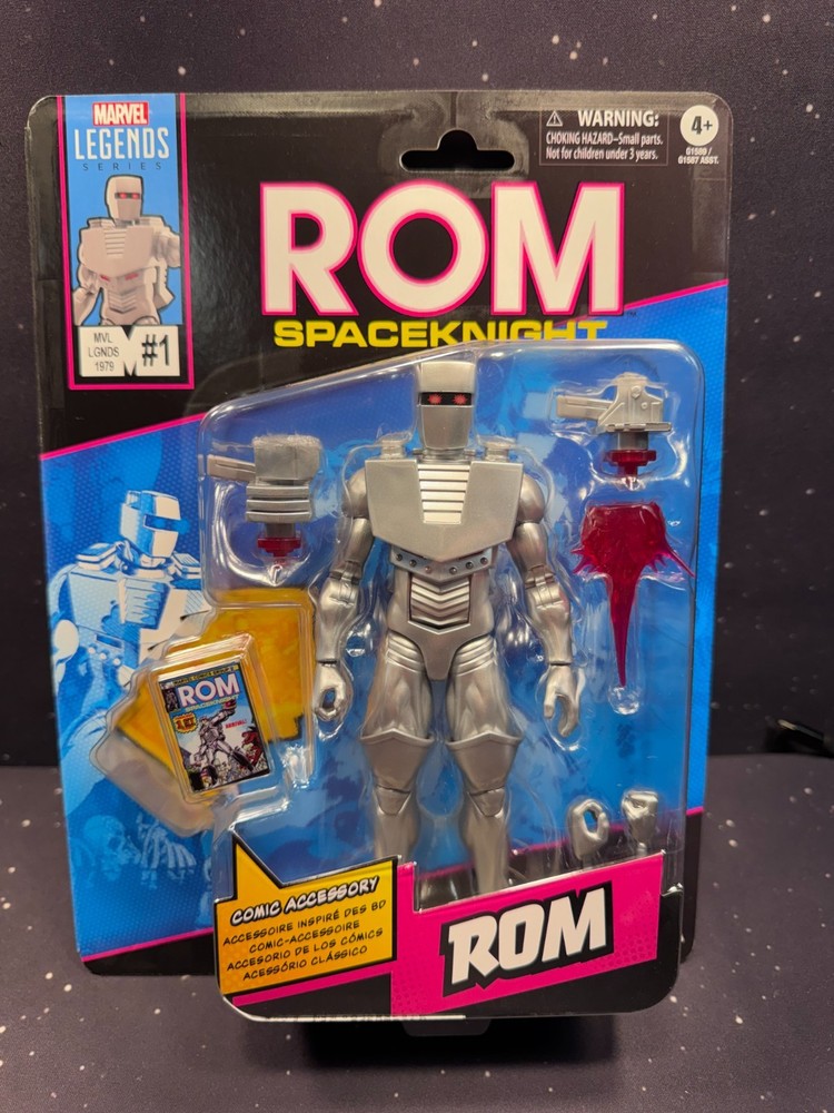 2025 Hasbro Marvel Legends Comic Series Rom Spaceknight 6″ Figure New Sealed