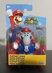 Jakks Pacific World of Nintendo Super Mario ELEPHANT MARIO 2.5″ Figure NEW 2026