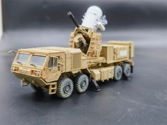 1/72 U.S HEMTT A4 Tank Mobile Dense Array NATO Tricolor Finished Model 3D Print