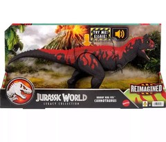 Jurassic World LEGACY Reimagined ROARIN Real Feel CARNOTAURUS Dinosaur 🔴NEW🔴