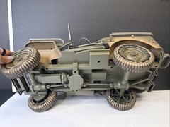 Hasbro GI Joe 12″ WWII 1941 Jeep Willys US Army 1:6 Scale W/ Turret Gun (2001)
