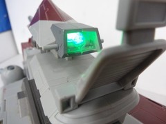 Star Wars The Clone Wars AT-TE Walker 2008 Hasbro (missing battery cover)