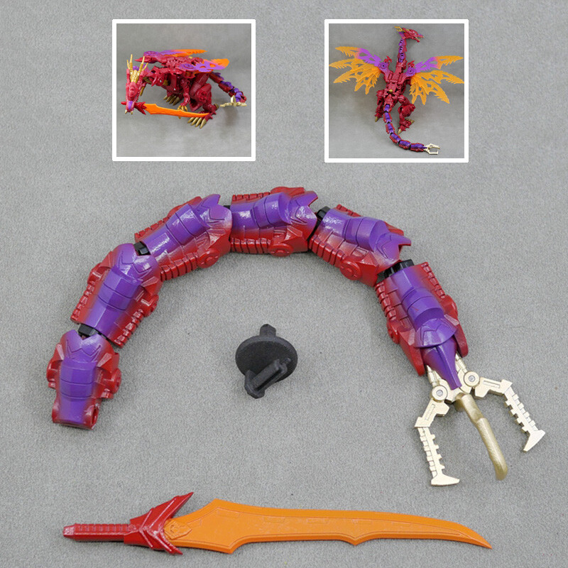 Upgrade Kit For Legacy Transmetal II Megatrn Replace Tail Knife Weapon