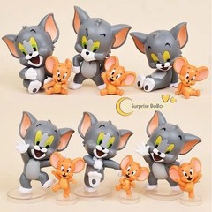 Tom & Jerry I Love Cheese Set of 12 PVC Action Figure Kids Toy Gift 3 inches