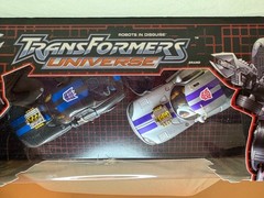 Transformers Universe 2003 Botcon Exclusive Shadow Striker and Roulette Unopened