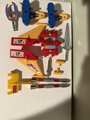 1984 Daitarn 3 Deluxe Diecast Robot. Near Complete.