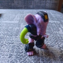 Takara Hasbro Battle Beasts Sledgehammer Elephant #8 Figure Fire Rub No Arms
