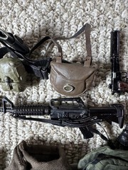 12″ ACTION FIGURE ACCESSORIES – 1/6 – WEAPONS, CLOTHES, AND ACCESSORIES LOT